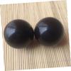 2pcs Hand Exercise Balls Hand Massager Balls Asian Gifts Natural Massage Ball Hand Ball Natural Massage Ball Gym Ball Ball Crafts Black Fitness DINZHHENGYIN view 2