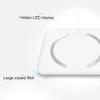 GeRRiT Bluetooth Smart Bathroom Scales for Body Weight Digital Body Fat Scale, Auto Monitor Body Weight,Fat, High-Strength Tempered Class, LED Display Large Closed Fillet, Precision Sensor view 4