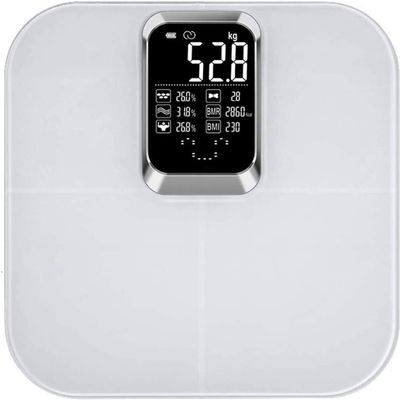 GeRRiT Smart Bluetooth Bathroom Scales for Body Weight Digital Body Fat Scale,Auto Monitor Body Weight,Fat,BMI,Water, BMR, Muscle Mass with Smart phone APP, Fitness Health Scale for Bathroom
