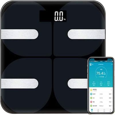 GeRRiT Smart Body Fat Scale, Digital Bathroom Scales for Body Weight, BMI, and Weight Loss,Sync 13 Key Body Compositions with Other Fitness Apps