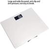 GeRRiT Digital Body Weight Scale, Bathroom Scale with Large Backlit Display, Ultra Slim Design, 396 Pound Capacity Extra Thin Stainless Steel Bathroom Scale,SilverUnitPound view 4