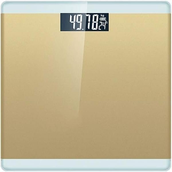 GeRRiT Electronic Scales,Household Body Scales-Digital Bathroom Scale, With Designed Highprecision Weight Scale, Luminous LED Display