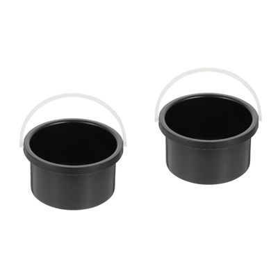 Didiseaon 2pcs Hair Removal Wax Melting Container Wax Heater Inner Pot Non-stick Pot Aluminum Bowl for Waxing Kit Accessory