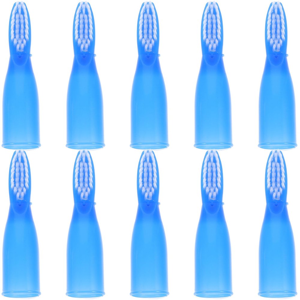 Baluue 10pcs Ergonomic Soft Bristle Toothbrush for Adults Boys and Girls Portable Design for Safe Cleaning for Sensitive Gums and Mobility Use Handle