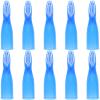 Baluue 10pcs Ergonomic Soft Bristle Toothbrush for Adults Boys and Girls Portable Design for Safe Cleaning for Sensitive Gums and Mobility Use Handle view 1