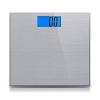 GeRRiT Stainless Steel Digital Body Weight Bathroom Scale, Large Blue LCD Backlight Display,400 Pounds view 1