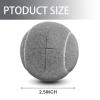 ANCKNE Tennis Balls 4PCS, Walker & Furniture Glide Balls, Heavy Duty Long Lasting Felt Pad Coverings for Floors & Carpets Protection, Precut for Easy Installation (Grey) view 3