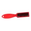 Beatifufu Beard Grooming Brush and Neck Duster Salon Hair Cleaning Brush with Red Handle for Mens Barber Beard Care and Face Hair Removal view 1