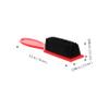 Beatifufu Beard Grooming Brush and Neck Duster Salon Hair Cleaning Brush with Red Handle for Mens Barber Beard Care and Face Hair Removal view 2