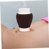 FOMIYES 2sets Moxibustion Can Moxibustion Tool Skin Scraping Cup Face Beauty for Immunity Random Color view 4