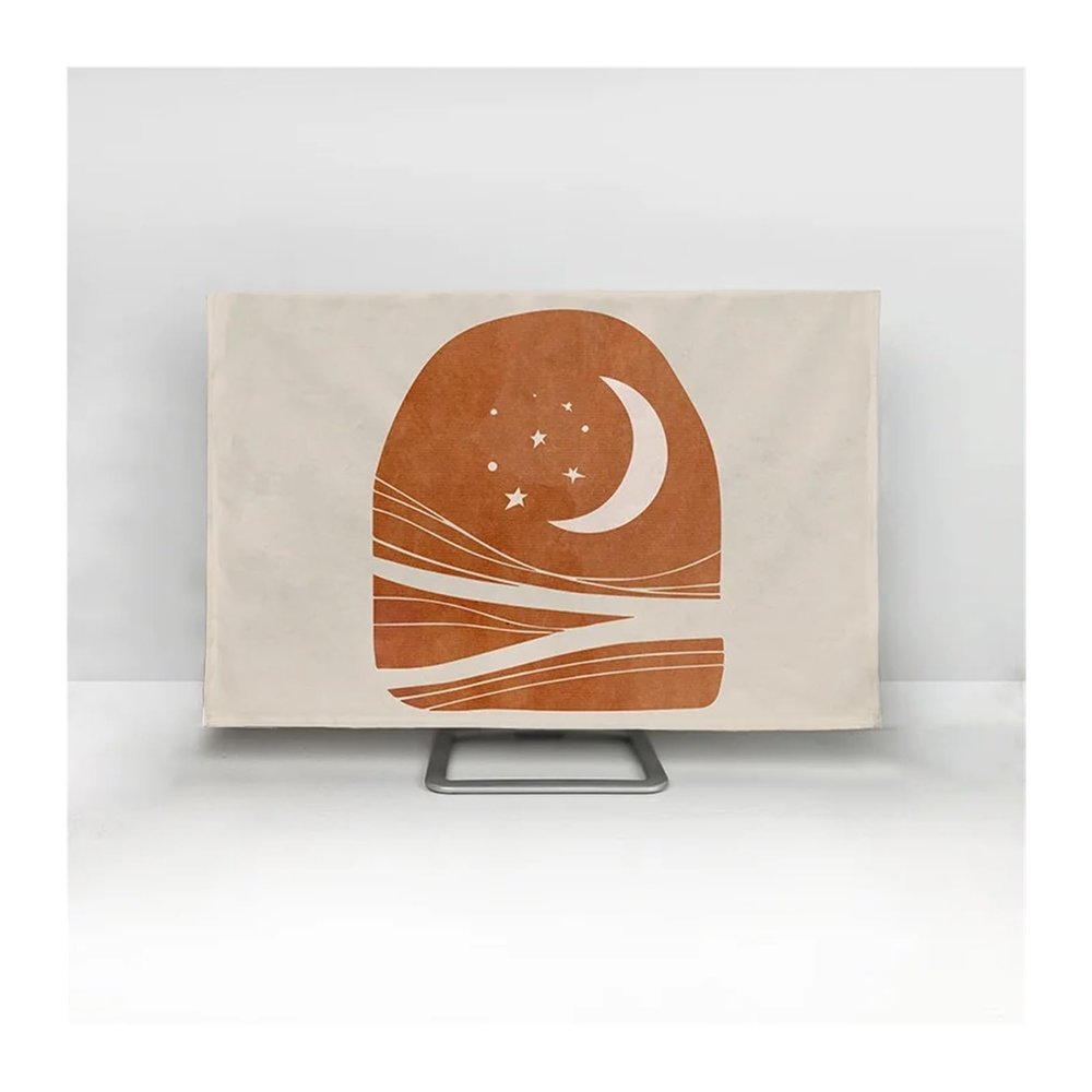 ZPFDSG Tv Cover Display dust cover TV Dust Cover Cloth 32-75 Inch Currency Simple and Modern (Color : 07, Size : 42 inch)