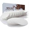 AGOGO 1000 Pack Espresso Filter Paper, Premium Japanese Paper Coffee Filters for Portafilter & Moka Pot, Improves Extraction & Keeps Shower Screen Clean, Individually Wrapped (White, 51mm) view 1