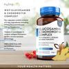 Nutravita Glucosamine and Chondroitin Complex (2 Packs of 180)  360 High Strength Capsules  Contributes to Maintenance of Normal Immune System  Vitamin C, Turmeric, Ginger and Rosehip  Made in UK view 2