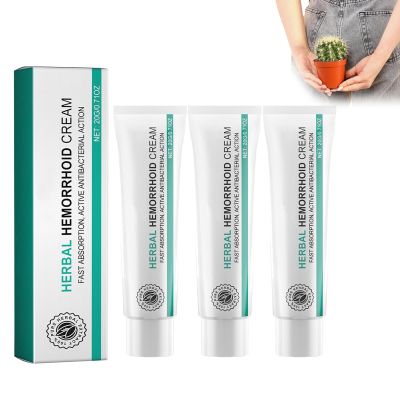 Herbal Hemorrhoid Cream, Hemorrhoids Cream for Men and Women (3pcs)