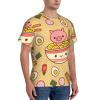 Delicious Sweet Ramen Men's T Shirt - Fashionable Graphic Tee, Lightweight and Breathable Casual Summer Shirt Comfortable T-Shirt Short Sleeve Tee Crew Neck Shirt view 2
