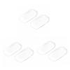 FOMIYES 3pcs Elastic Gel Heel Cups Half Insoles Gel Inserts Foot Care for High Heels Shoes view 1