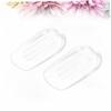 FOMIYES 3pcs Elastic Gel Heel Cups Half Insoles Gel Inserts Foot Care for High Heels Shoes view 4