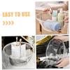 Alipis Multi-purpose Wash Basin for Sink Plastic Baby Bath Laundry Bowl Foot Soaking Basin Bathroom Kitchen Accessory (s) view 2