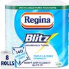 Regina Blitz Household Towel, 560 Super-Sized Sheets, Triple Layered Strength, 8 Rolls by Shop 4 Less view 1