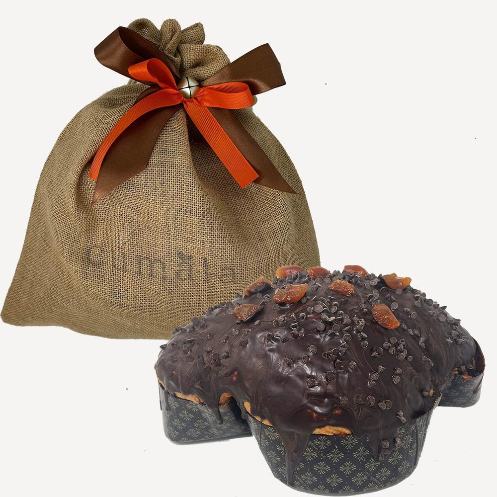Cumala Handcrafted Colomba with Pellecchiella Apricot and Chocolate Drops 1kg