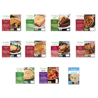 Customer's Favourites Microwave Meals - 10 Meal Deal - Convenient Ready Meal Selection Pack