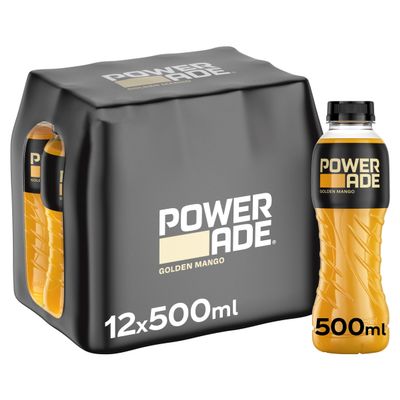 Powerade Bottle Exotic Mango 500 ml (Pack of 12)