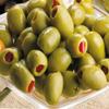 El Faro 3x 350g (150g drained) Spanish Manzanilla Green Olives Filled With Roasted Red Pepper Snack view 2