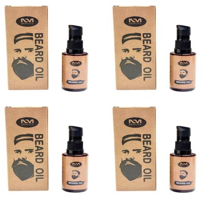 NMB BEARD & MUSTACHE CARE ARGAN OIL 4PCS