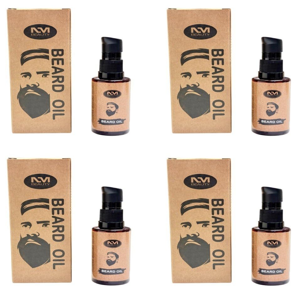 NMB BEARD & MUSTACHE CARE ARGAN OIL 4PCS
