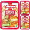 By Pufai Grocery, Kadaifi Pastry Threads Kataifi Fresh Kadayif Turkish style dessert kunefe kadayif 500 Gram x 3 Packs view 1