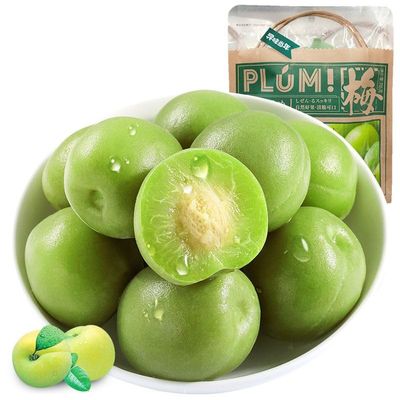 Crisp green plum116g/bagSour crisp cold fruit fruit,candied fruit sour plum, fresh fresh plum, Chinese snack gift, fruit snack (3bags)