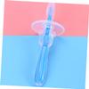 SEWOART 2pcs Silicone Finger Toothbrush Training Brush Umbrella-Shaped Boys and Girls Brush view 2