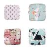 4 Pack Sanitary Napkin Storage Bag,Portable Sanitary Napkin Pads Storage Bag Makeup Bag Travel Cosmetic Bag Toiletry Bag (Multicolor) view 1