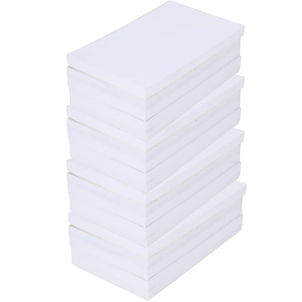 1000 Sheets Disposable Dental Mixing Pads Disposable Mixing Papers Poly Coated For Blend Dental Repairs Fillings Rubber Based And Silicate Materials(Color:76x127mm)