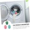 3pcs Set Washing Machine Laundry Ball Fabric Softener Dispenser Laundry Balls for Removal Washer Ball Dryer Washing Laundry Washing Sponge Household Substitute (3pcs) view 2