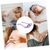 FRCOLOR Cervical Massager Manual Roller for Neck Shoulder Shiatsu Massage Portable Neck Massager Random for Travel Use view 3