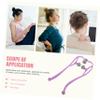 FRCOLOR Cervical Massager Manual Roller for Neck Shoulder Shiatsu Massage Portable Neck Massager Random for Travel Use view 4