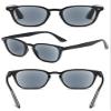 ABETOS Retro Reading Sunglasses Men Women Tinted Sun Readers Spring Hinges Anti Blue Light UV400 Protection Classic Vintage Outdoor Eyeglasses, Black 3.0 view 4