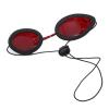 DAUZ Cosmetology Eye Protector, Lightweight Impact Resistant Clear Sight Hair Removal Protective Glasses Durable for Engraving (Red), DAUZdyqp2564n1-11 view 1