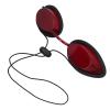 DAUZ Cosmetology Eye Protector, Lightweight Impact Resistant Clear Sight Hair Removal Protective Glasses Durable for Engraving (Red), DAUZdyqp2564n1-11 view 3