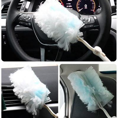 Ficher Replace Heads Replacement Head for Cleaning Home Office Blinds Car Surface Duster Clean A 1Set