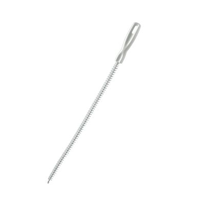 Drain Unblocker Tools 45cm Household Sewer Dredging Tool Sink Unblocker Tool Waterpipe Overflow Cleaner Hair Catcher Pipe Plug Hole Unblocker Bathroom Cleaning Brush for Bathroom Kitchen Drain - White