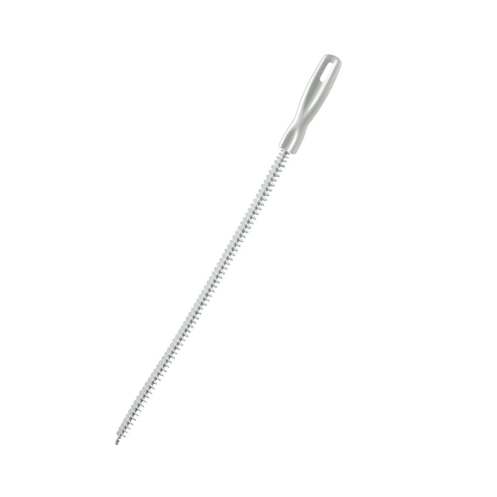 Drain Unblocker Tools 45cm Household Sewer Dredging Tool Sink Unblocker Tool Waterpipe Overflow Cleaner Hair Catcher Pipe Plug Hole Unblocker Bathroom Cleaning Brush for Bathroom Kitchen Drain - White