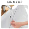 Drain Unblocker Tools 45cm Household Sewer Dredging Tool Sink Unblocker Tool Waterpipe Overflow Cleaner Hair Catcher Pipe Plug Hole Unblocker Bathroom Cleaning Brush for Bathroom Kitchen Drain - White view 3
