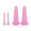 2 Facial Cups and 2 Mini Facial Cups Silicone Massage Cupping Set Body Massage Helper Skin Care for Face Neck Back Eyes, Manual Massage Tools view 1
