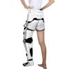 CHOLLAVO Knee Hip Support Brace, Hip Knee Ankle Foot Orthosis Leg Fracture, Hip Walking Fixed with Walking Boots Brace Knee Surgery Ligament Support, Universal Size (White Right) view 2