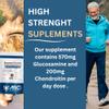 Glucosamine & Chondroitin Complex 180 Capsules  Vitamin C, Turmeric, Ginger & Rosehip - High Strength Contributes to Bone & Joint Health  Made in UK view 4