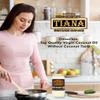 Omega-3 Virgin Coconut Cooking Butter 750ml (Pack of 2)  Organic, Cold Pressed & Odourless  Vegan Coconut Oil with Hempseed Omega-3  Dairy-Free Butter Alternative  TIANA view 3