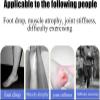 Ankle Training Brace, Ankle Rehabilitation Trainer with Remote Control, Dorsiflexion/plantarflexion Two-way Training, Side Angle Display, for Ankle Stiffness, Foot Drop, Muscle Atrophy view 2