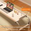 Mobile Standing Laptop Table Over Bed King Queen,Over Bed Desk Overbed Table With Wheels,Rolling Desk Over Bed Adjustable Height & Length Works As Bar Table, Dining Table Or Laptop Bed Table (Color : view 4